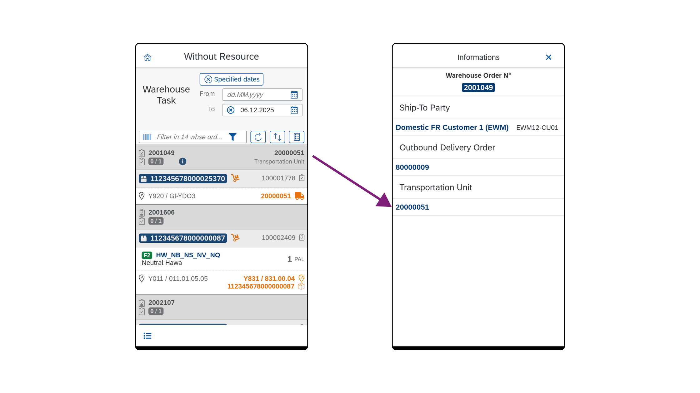 warehouse-order-display